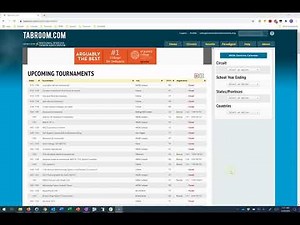 Tabroom com Tutorials Using Online Ballots in Forensics
