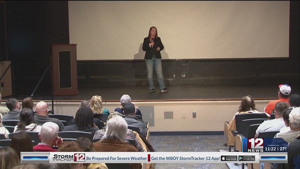 Iraq War POW, West Virginia native Jessica Lynch speaks at WVU’s MountainLair