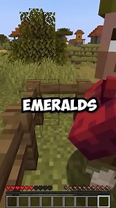 Villagers' emerald secret: trading, protection, and more!