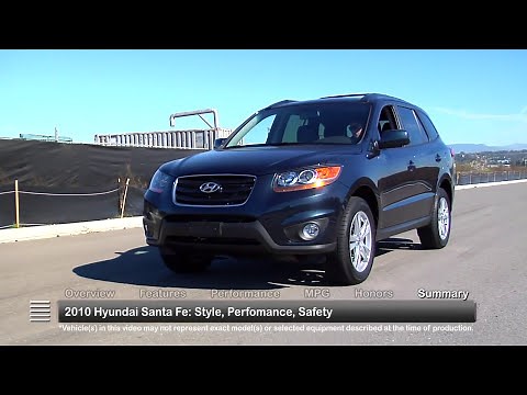 2010 Hyundai Santa Fe Used Car Report