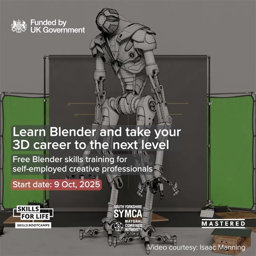 24 reactions · 11 comments | Free Blender training to take your 3D career to the next level | MasteredHQ | Facebook