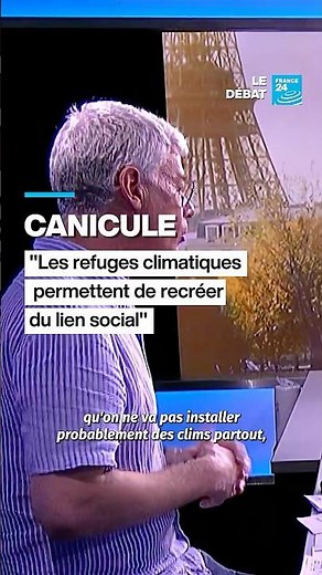 Canicule : "les refuges climatiques permettent de recréer du lien social" • FRANCE 24