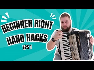 Master Your Right Hand on Accordion + Easy Intro to Scales 🎶 Beginner Tutorial