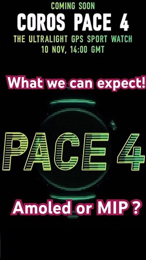 Coros Pace 4 coming soon ! What we can expect this time from Coros ? #shorts #coros