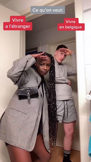 Couple Mixte TikTok - Love Story Entre un Homme Noir et une Femme Blanche