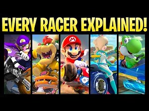 Every Character in Mario Kart Explained! | Super Mario Galaxy