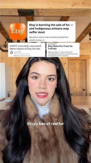 Etsy’s Ban on real fur #realfur #etsy #fashion #sustainablefashion