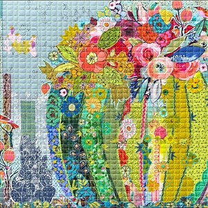 Have you ever seen a collage quilt and thought, "I love it, but I wouldn't even know where to begin!" We can help you start - but be warned, these collages are adicting!! Tisha is leading a two-day class on Collage Quilts (July 13 & 20), and you can choose any Laura Heine pattern you like, as well as the fabrics and colorway! This is an artistic fiber class for sewers and non-sewers alike - so invite your non-quilting, artsy friends along! | Not Your Mama's Quilt Store | Facebook