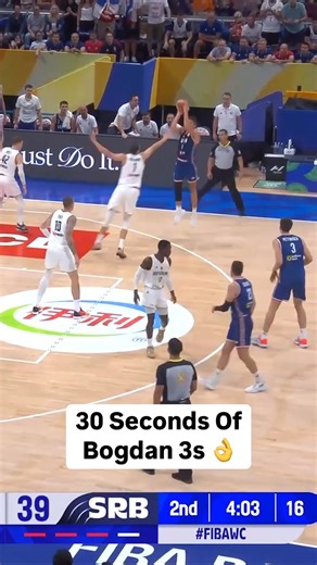 Bogdan Bogdanović is a bucket 🪣 🇷🇸 | FIBA
