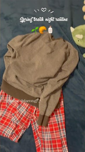 Spring break night routine:: #grwm #fypシ #aestheic #blowup #vlog #nightcore #nightroutine