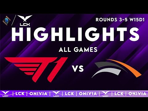 T1 vs HLE Highlights ALL GAMES | LCK 2025 | T1 vs Hanwha Life by Onivia