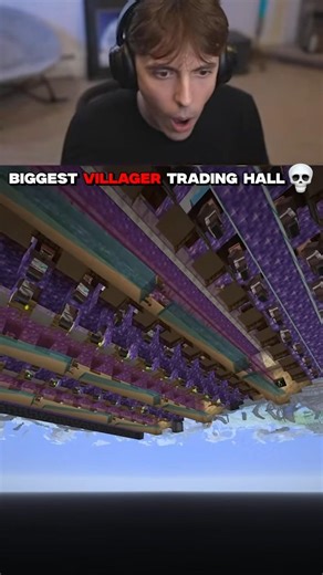 Biggest villager trading hall in donut smp !