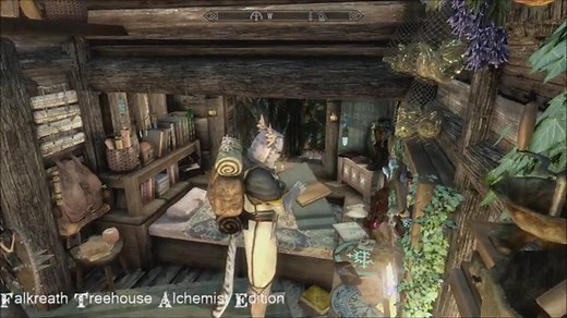 Falkreath Treehouse Alchemist Edition - An Interactive Player Home