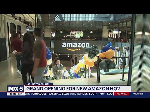 Amazon HQ2 Grand Opening today