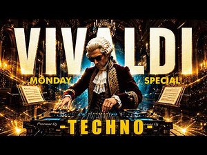 LIVE 🔴 Vivaldi x Melodic Techno | Focus & Energy Playlist