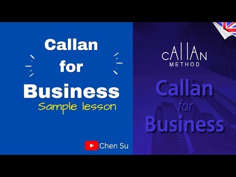 CALLAN FOR BUSINESS (Sample Lesson) // Full Book Revision