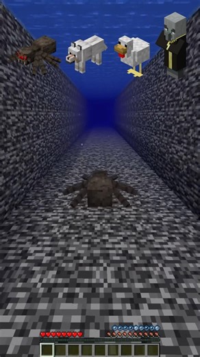 Which mob can survive? #minecraft