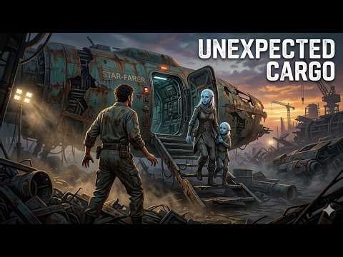 He Bought an Abandoned Ship for Scrap… But Found an Alien Mother and Her Child Hiding Inside | HFY S