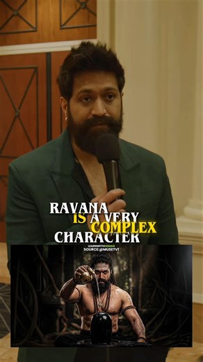 Yash😈 Reveals the Untold Layers of His Epic Ramayana Character Ravana!"
