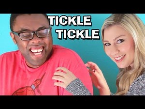 TICKLE CHALLENGE! Katie Wilson & Black Nerd