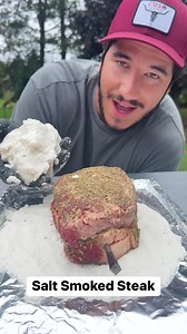 Salt Smoked Steak - amazing results! 🧂🥩 #tailgatefood #steaknight #steaklover #salty #steakdinner #bbqlife #grillingseason #grillmaster #tailgateparty #gamedayfood | Chef Cuso