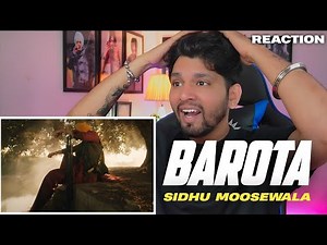 BAROTA (MUSIC VIDEO) SIDHU MOOSE WALA | REACTION VIDEO - BIG DRIP OG