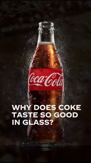 Hey, fam. Tell us why Coke is so good in glass, and we could surprise you with a little something! #CokeTastesGood | Coca-Cola