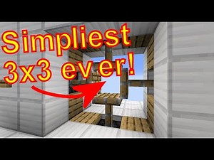 Tutorial: The Simpliest 3x3 Piston Door (ever?!)