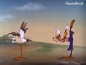 #Wilber is swallowed by a frog; then that frog gets eaten by a stork, all while #Goofy desperately attempts a chasing rescue. :o :) ;D Enjoy this funniest second part of the movie ''Goofy and Wilbur'' (1939). ;) :P Click here for more #cartoon movies - https://goo.gl/WobTtt | HauteBook