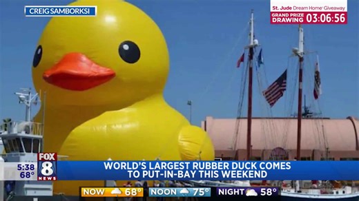 World's Largest Rubber Duck back in NE Ohio