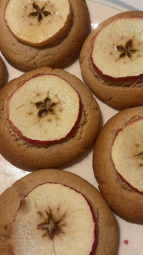 Warm Spiced Apple Cookies Recipe 🍎🍁✨