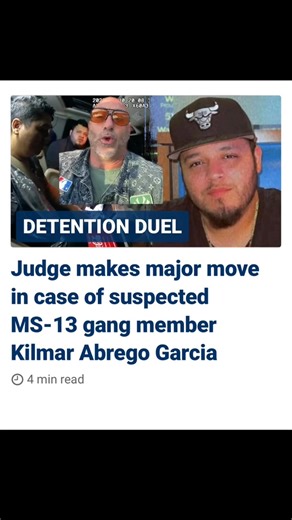 #greenscreen A federal judge in Tennessee has denied the government's request to hold Kilmar Abrego Garcia in continued detention while his criminal case proceeds. Abrego Garcia is a Salvadorian migrant who was erroneously deported to El Salvador before being returned to the U.S. to face federal prosecution on charges of trafficking undocumented migrants and conspiring with others to do so. U.S. Magistrate Judge Barbara Holmes denied the government's request to hold Abrego Garcia, though he will