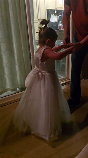 My little princess loves dancing and twirling in her beautiful dresses! 🩰👑 #Dancing #PrincessDresses