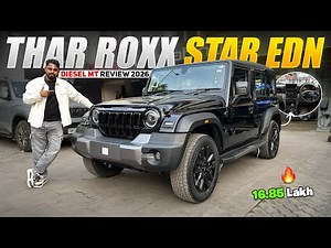 New Mahindra Thar Roxx Star Edition Review 2026 🔥| Major Updates & Price