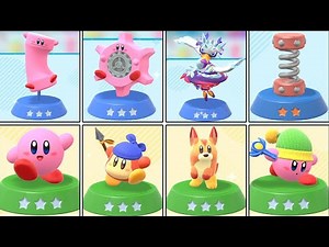 Kirby and the Forgotten Land Star-Crossed World - All Figures (Japanese)