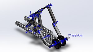 Four Bar Mechanism Simulation with SolidWorks®