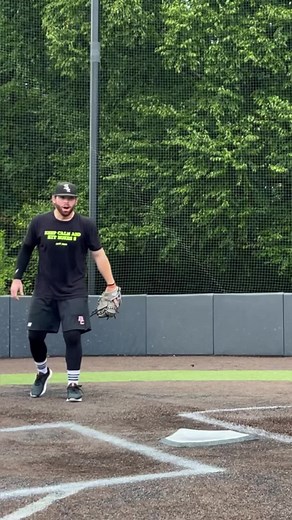 Catcher pop-time challenge with Wake Forest commit Matte Conte & the Nokona A3350 #baseball #mlb #catcher | The Baseball Bat Bros