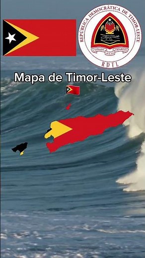 Mapa de Timor-Leste 🇹🇱 #shorts #mapping #mapper #map #mapa #ásia #timorleste #easttimor