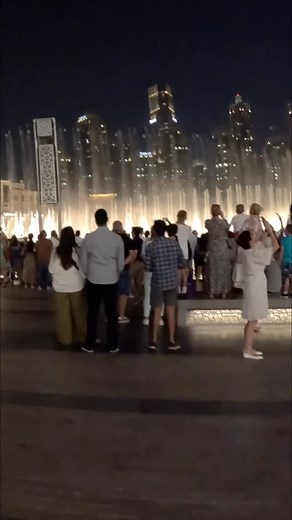12 reactions | Dubai Mall Fountain Show Makes Las Vegas Look Tiny!  This isn’t just a water show — it’s a full-on performance under the Burj Khalifa. The music, the lights, and water blasting 500 feet into the sky… it makes the Las Vegas fountains look miniature. And the best part? It’s completely free. #DubaiMall #DubaiFountain #BurjKhalifa #DubaiVlog #DubaiTravel #VisitDubai | Alex Travels Far | Facebook
