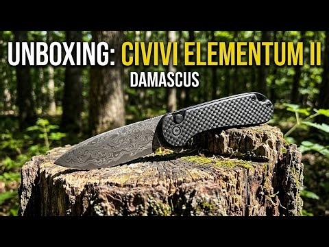 Civivi Elementum II - ASMR Unboxing 1st look