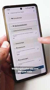 NEU: Steuererklärung mit einem Klick