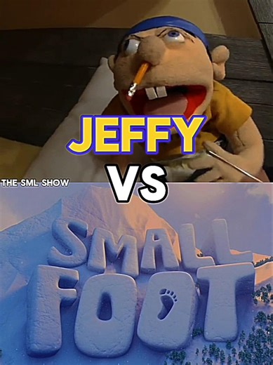 JEFFY VS SMALLFOOT CHARACTERS #sml #smallfoot