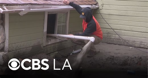 Lytle Creek residents cleanup mess from Southern California storm