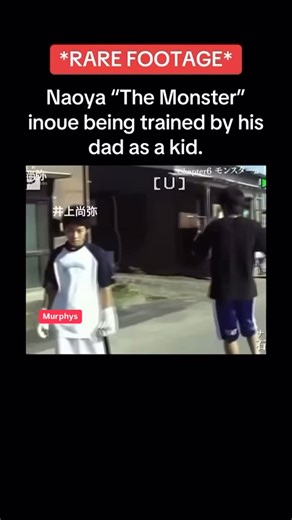 The “Monster” Inoue being trained by his father as a kid. The first step is the best step on your journey. @gerry___murphy @boxer_____school | Murphy's Boxing Gym