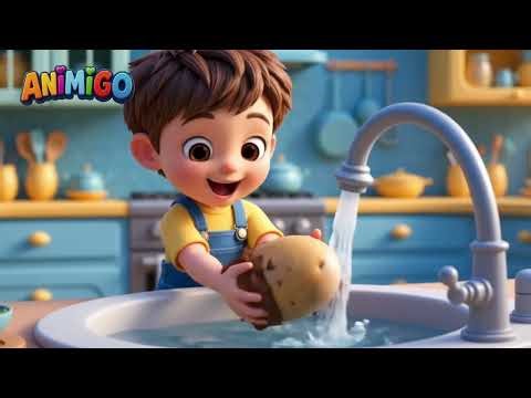 Fruits & Vegetables Song for Kids 🍎🥕 | Learn Healthy Foods | Toddler Learning Video