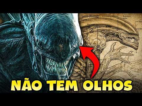 BIOLOGIA ALIEN: Como os Xenomorfos Enxergam sem Olhos? Todos os Segredos de sua Anatomia REVELADOS!