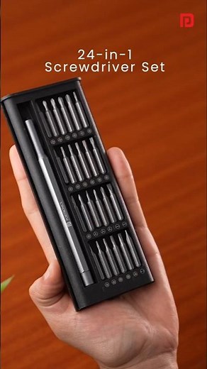 Want to tighten your loose screws? BitBox: 24-Piece Screwdriver Kit for Tech Gadgets