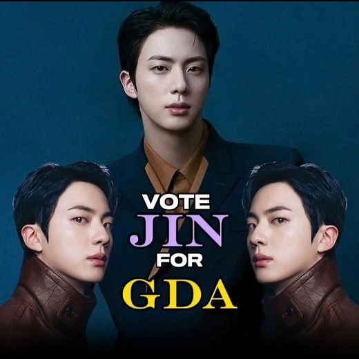 PANIC VOTING for JIN (GDA)⚠️ #jin #armybts #kimseokjin #btsjin #jinbts #bts #btsarmy #shorts #btsv