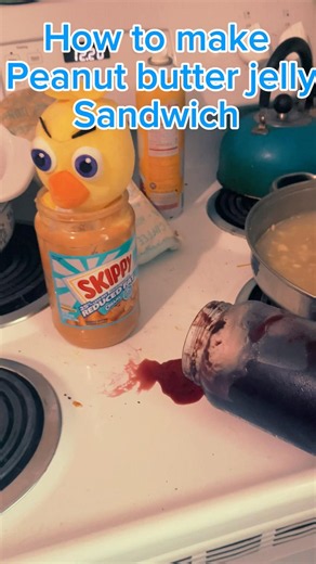 How to actually make a peanut butter jelly sandwich