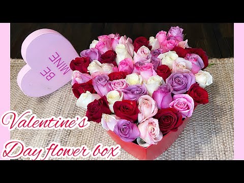 Huge Heart Shaped Floral Arrangement| DIY| Valentine’s Day Flowers